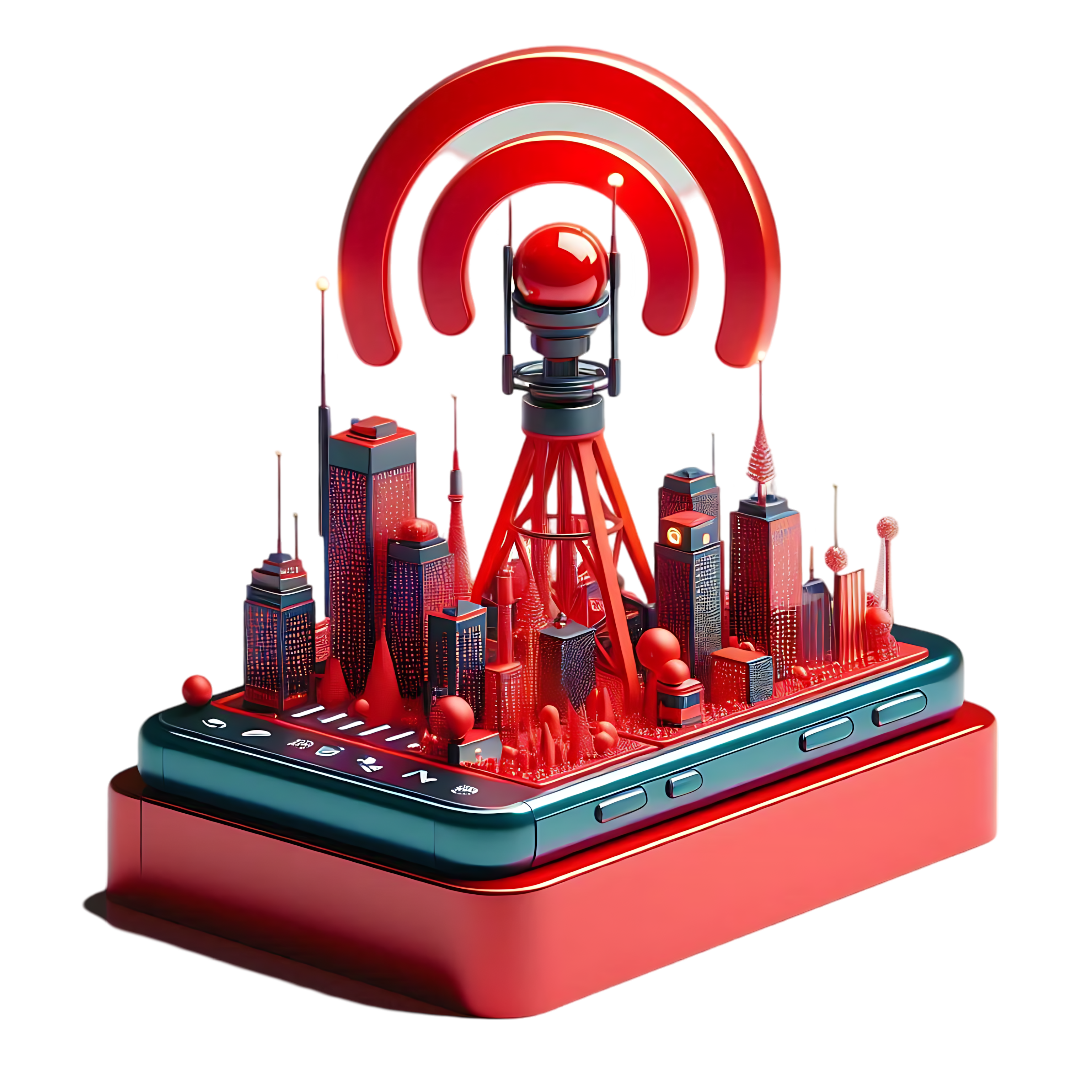 Ilustración de soluciones tecnológicas